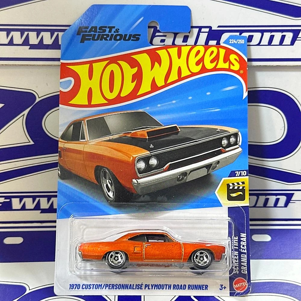 Hot Wheels 1970 CUSTOM PERSONNALİSE PLYMOUTH ROAD RUNNER